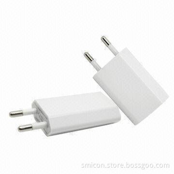 2013 High-quality Euro Plug E-cigarette Wall Chargers with UK, UL, Marks, Different Colors Available